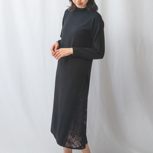 NARACAMICIE】【セットアップ対応】D/NAVY センターステッチワンピース