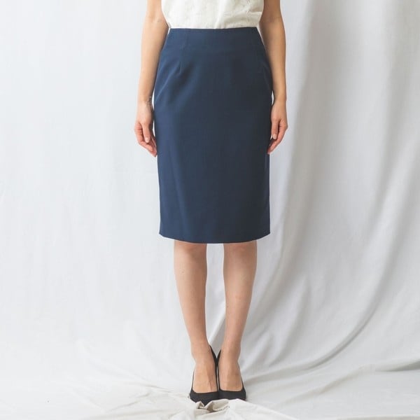 NARACAMICIE】【セットアップスーツ対応】麻調タイトスカート | ナラ