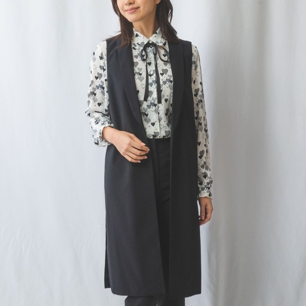 ナラカミーチェ（NARACAMICIE）/【NARACAMICIE】トロピカルポリエステルジレ NARACAMICIE】トロピカルポリエステルジレ | ナラカミーチェ