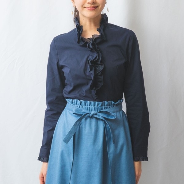 FRAY I.D 2wayオフショルペプラムブラウス／ウォッシャブル 楽天市場】【SALE／50%OFF】2wayオフショルペプラムブラウス