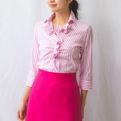 [^ԁF30-51-02-706]؂₩ȃ[hoiJ~[`FԂ̃tVcBt炵J[WJƁAXgCṽfUCu₩Ȉۂ^܂BXgb`𐶂^CgȃVGbgɂȂĂAĝ̃Ĉ|CgB茳ƌ7GKgȕ͋C܂B^CgXJ[gpcX^Cɍ킹R[fBl[g߂łBEEXgb`EJ[WJ̓O[AsNAT[sNAu[ETCYWJ0(S)7E1(M)9E2(L)11E3(2L)13E4(3L)15E5(4L)17