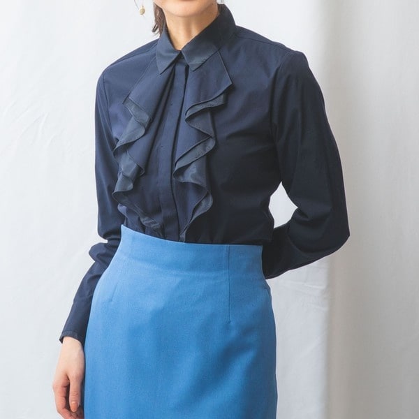 ジョーゼットフリルスリーブブラウス | ナラカミーチェ(NARACAMICIE