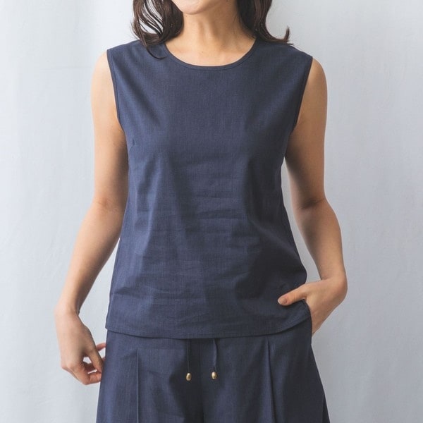 NARACAMICIE】【セットアップ対応】D/NAVY チビスタンドプルオーバー