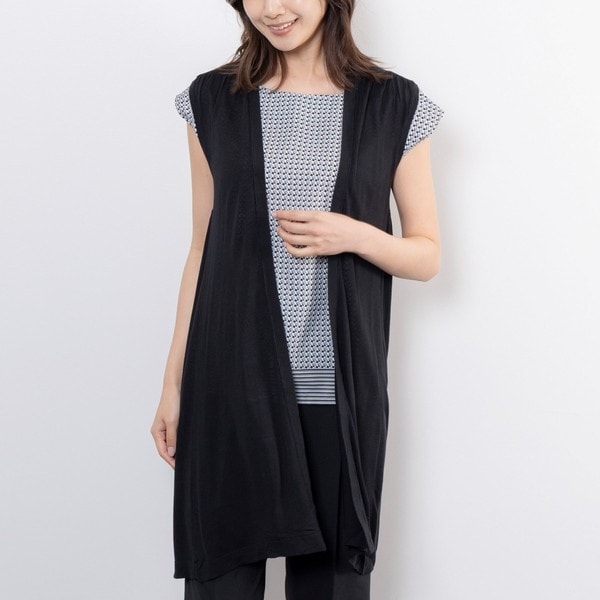 【NARACAMICIE】クルーカーデパール釦 NARACAMICIE ニット セーター 「NARACAMICIE」クルーカーデ