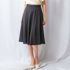 【NARACAMICIE】【セットアップ対応】NEROフレアスカート