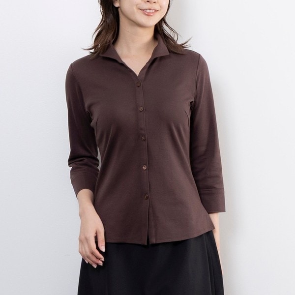 NARACAMICIE】無地スタンドカットソー | ナラカミーチェ(NARACAMICIE