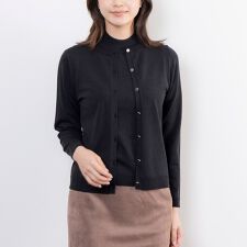 【NARACAMICIE】【ツインニット対応】調温ニットカーディガン