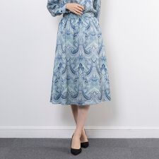 【NARACAMICIE】【セットアップ対応】ペイズリー柄スカート