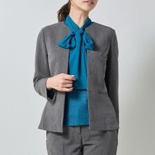 【NARACAMICIE】【セットアップ対応】ノーカラージャケット