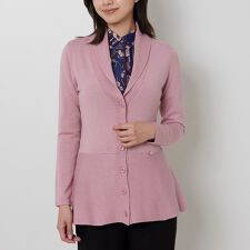 ナラカミーチェ(NARACAMICIE)の【NARACAMICIE】ラメペプラムカーディガン