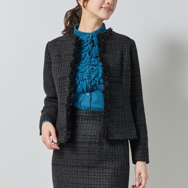 NARACAMICIE】フリルジャケット | ナラカミーチェ(NARACAMICIE