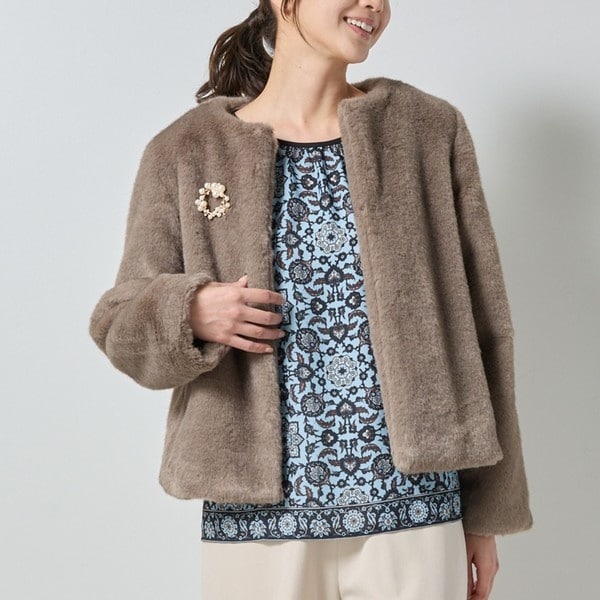 NARACAMICIE】ウールポンチョコート | ナラカミーチェ(NARACAMICIE