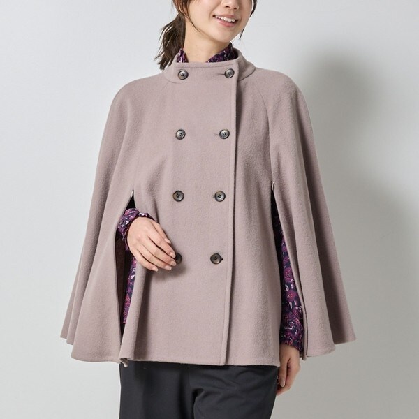 NARACAMICIE】ウールポンチョコート | ナラカミーチェ(NARACAMICIE