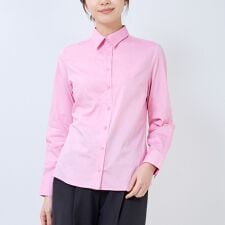 【NARACAMICIE】オックス長袖シャツ