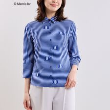 NARACAMICIE】ミッフィ―Walk柄七分袖シャツ | ナラカミーチェ 美品ナラ 