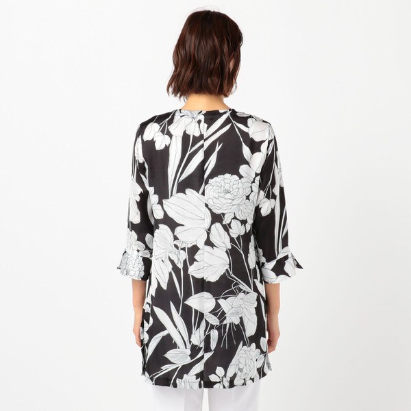 h&m satin crepe kimono