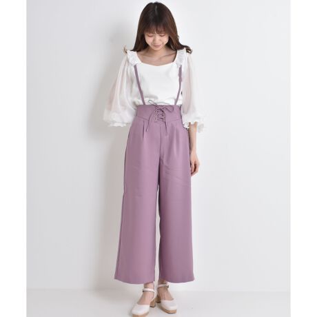 レースアップ2wayワイドパンツ マジェスティックレゴン Majestic Legon ファッション通販 マルイウェブチャネル Cb001 668 22 01