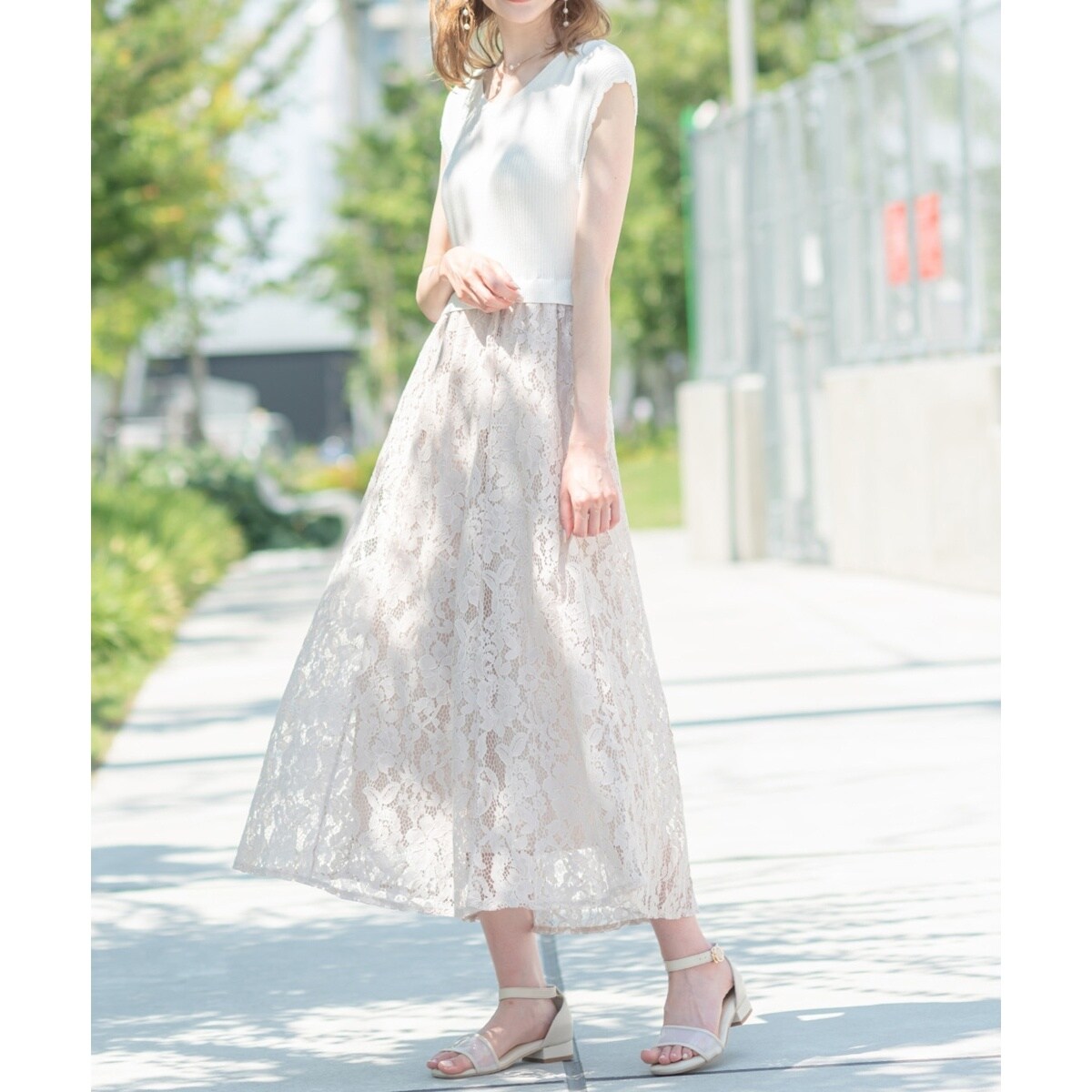 専用 And couture❤︎ニットドッキングレースワンピース 専用 And couture❤︎ニットドッキングレースワンピース
