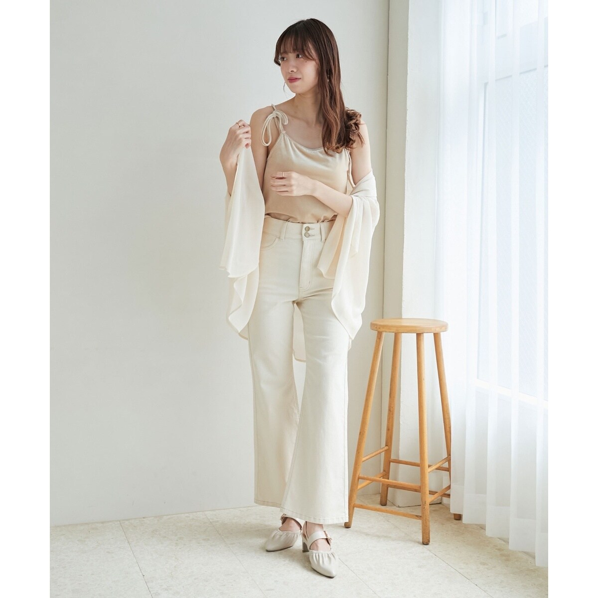 カップ付きベロアキャミソール | マジェスティックレゴン(MAJESTIC