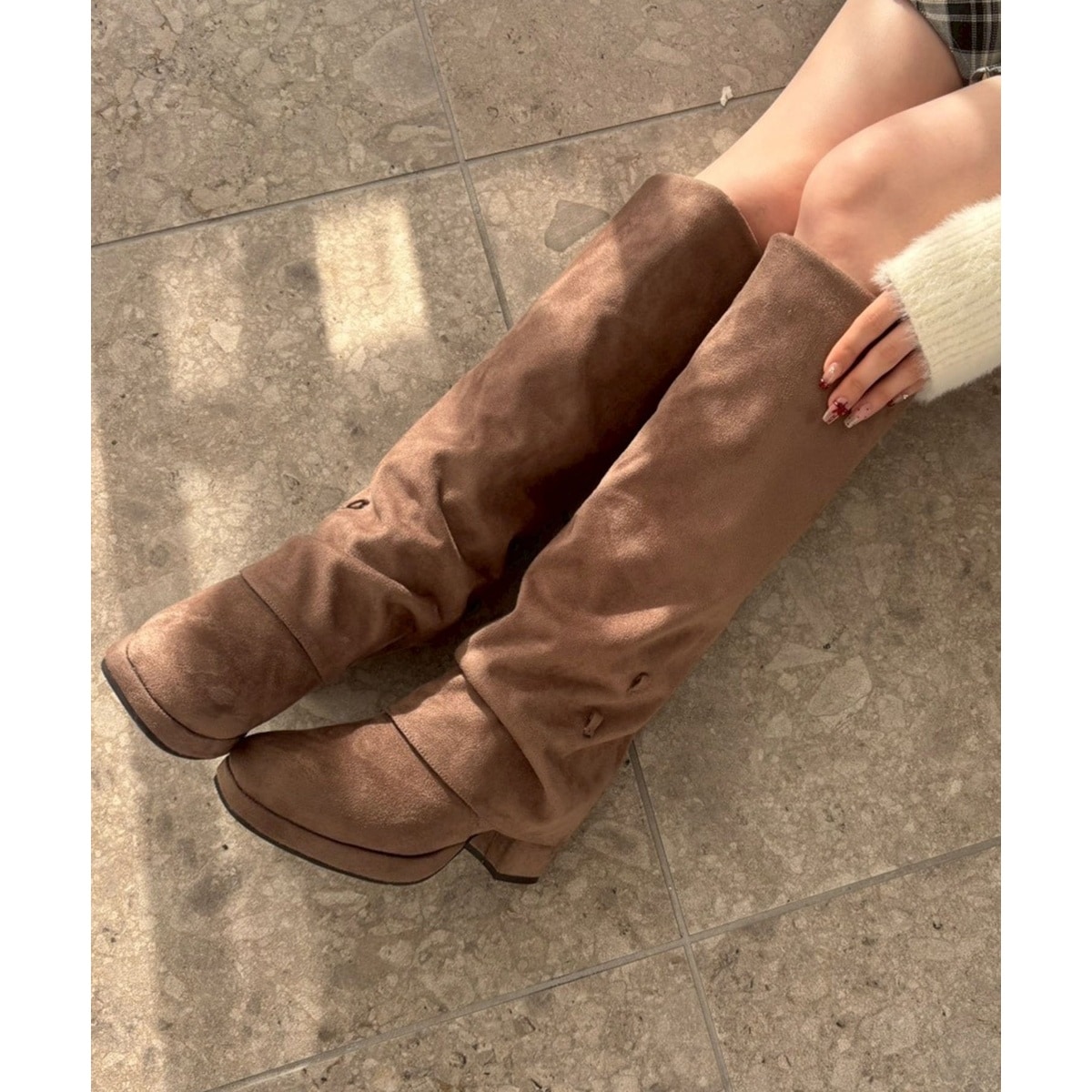 フリンジロングブーツ | フレディエミュ(fredy emue) | マルイウェブ