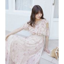 マルチwayフリルコルセットワンピ