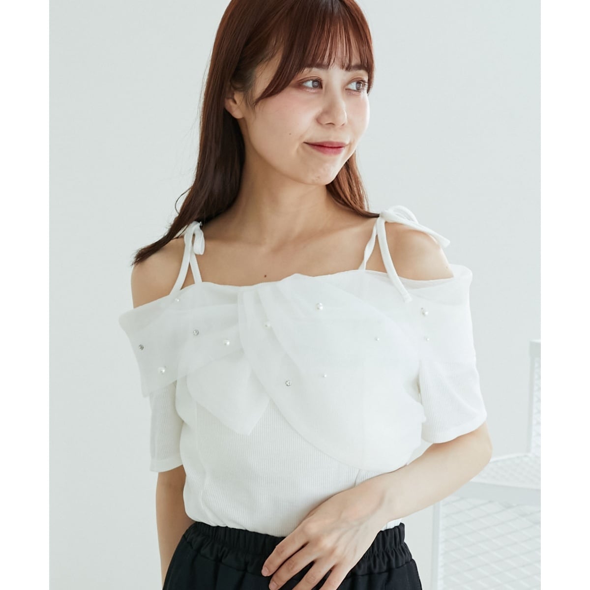 LANVIN en Bleu / ランバン オン ブルー クロップドワンポイントロゴT LANVIN en Bleu｜クロップドワンポイントロゴT | Rakuten
