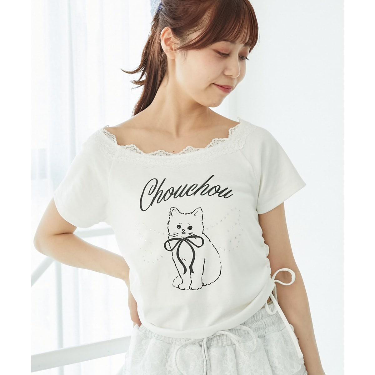 GALLEST / ギャレスト チュールビスチェセットTシャツ チュールビスチェセットTシャツ（Tシャツ） | GALLEST