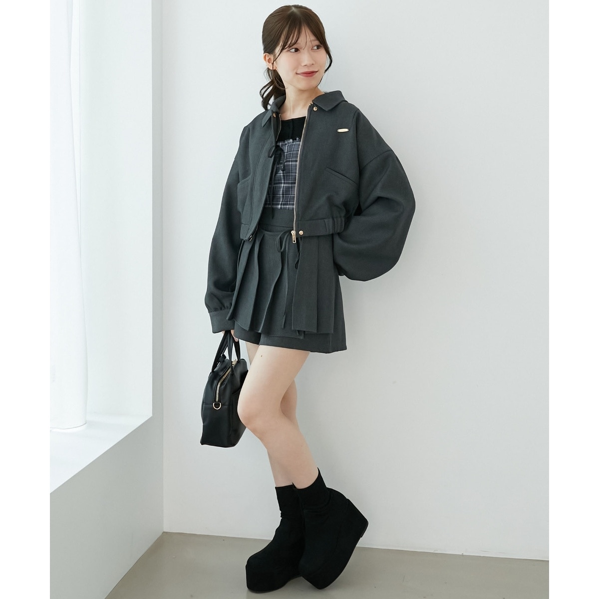 マリークヮント 美品 ブルゾン 写真）「マリークヮント」冬コレクション登場！ 主役級バッグや