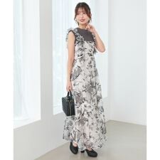 マジェスティックレゴン(MAJESTIC LEGON)のノースリフリルドッキングワンピ