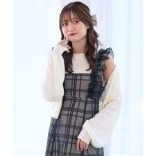 マジェスティックレゴン(MAJESTIC LEGON)のノースリフリルドッキングワンピ