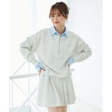 レイヤード風スウェットセットアップ