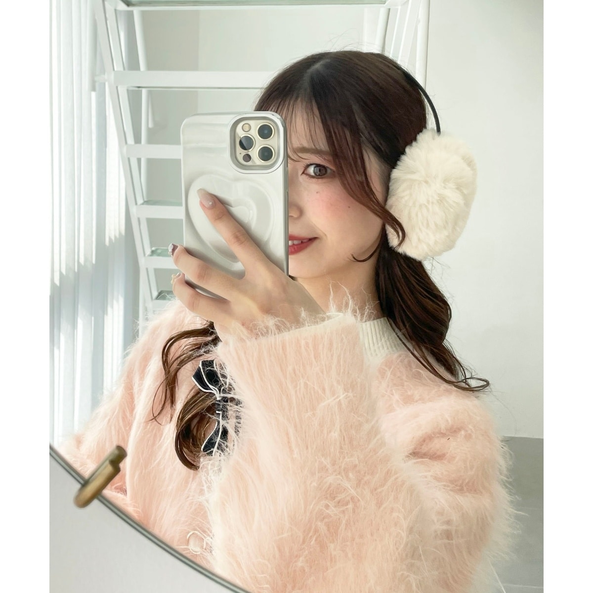 イヤマフ【ラビットファー】 | ジェニファー(Jennifer) | マルイウェブ