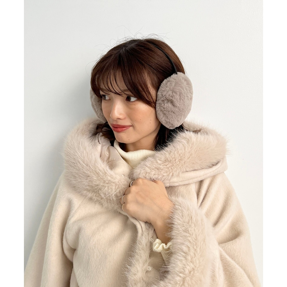 イヤマフ【ラビットファー】 | ジェニファー(Jennifer) | マルイウェブ