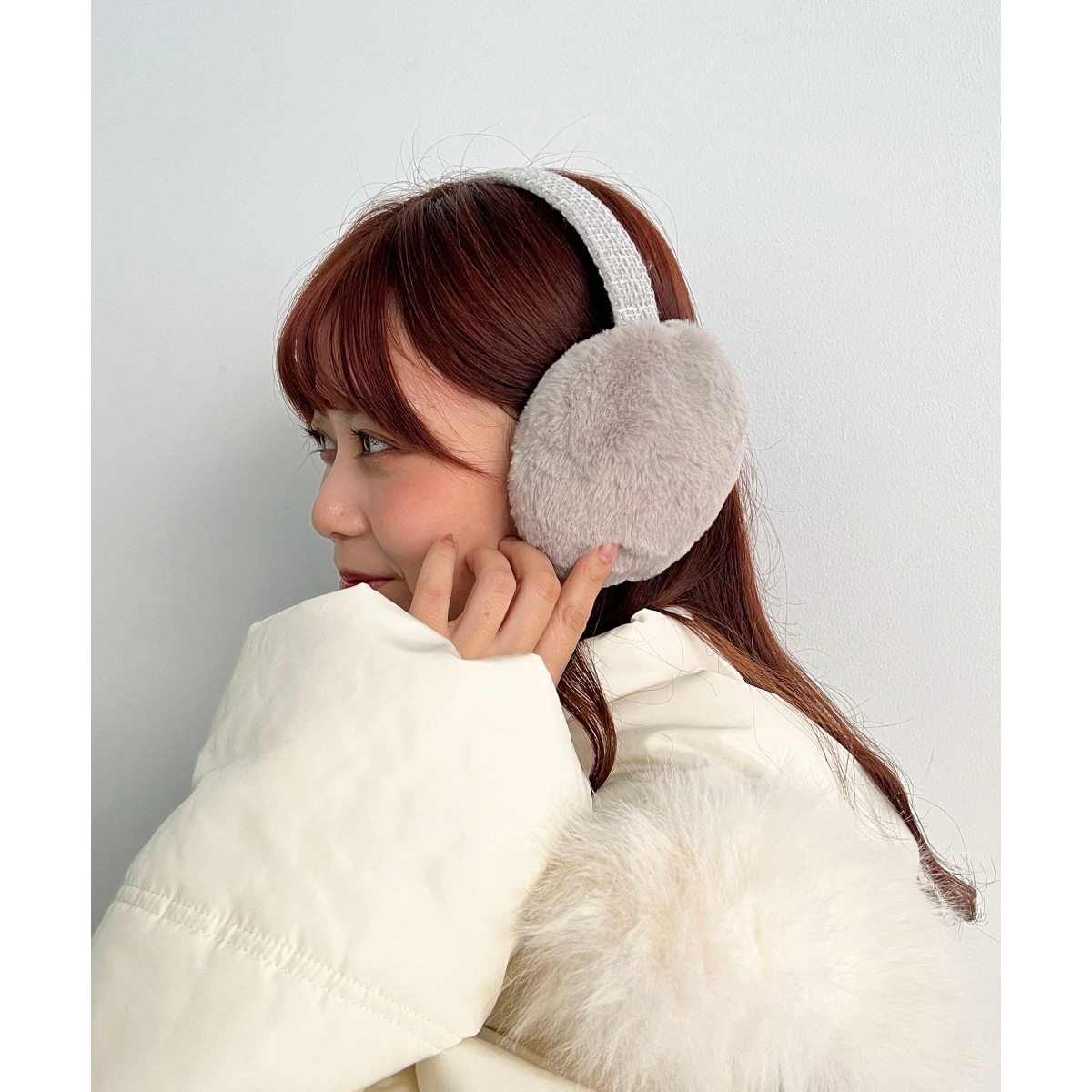 WEB限定】＜UGG＞シープスキン エンブロイダリー イヤーマフ