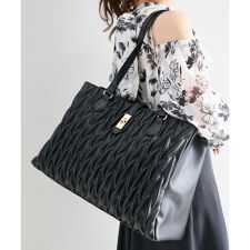 マジェスティックレゴン(MAJESTIC LEGON)のクラシカルスクエアトートバッグ