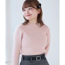 キラキラハイネックニット