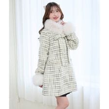 マルチwayリボンミディコート