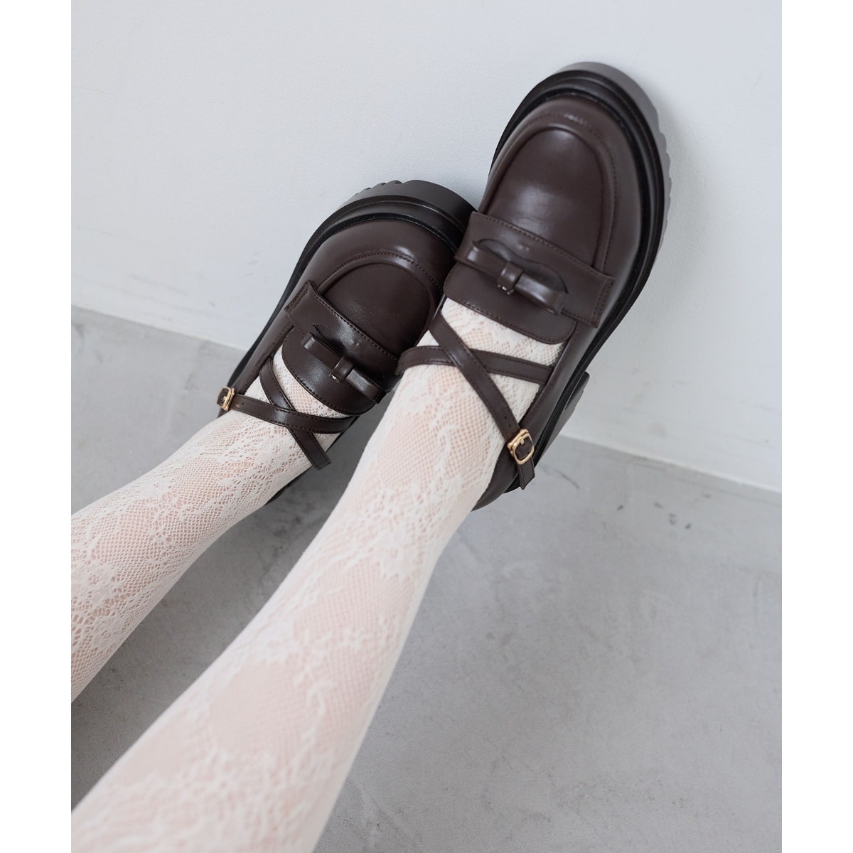 otonaMUSE掲載】SQUARE TOE LOAFER ヒール | マウジー(MOUSSY