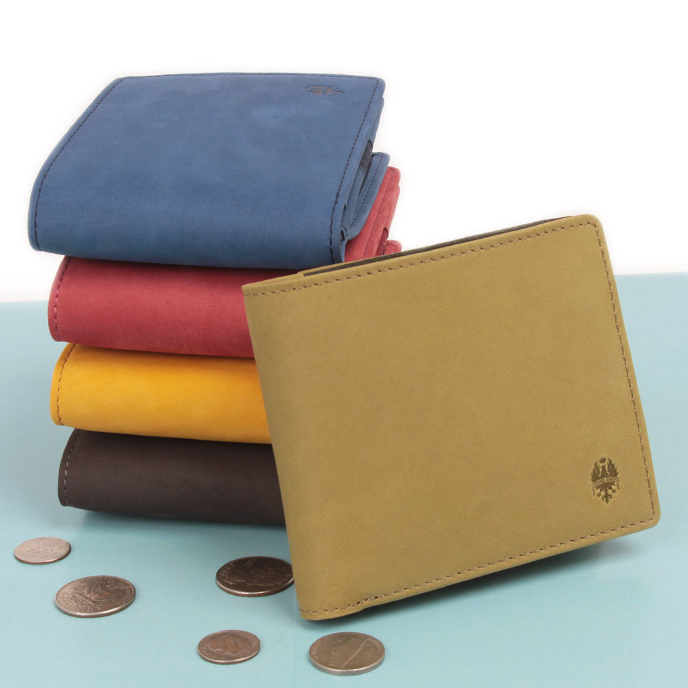 BIANCHI レザーカードケース - 折り財布