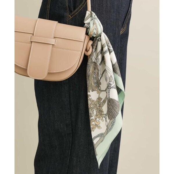 アーヴェヴェ A V V チェーン柄スカーフ Ks3fp029 M グリーン Southwestne Com