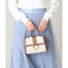 【2WAY】フラップハンドバッグ