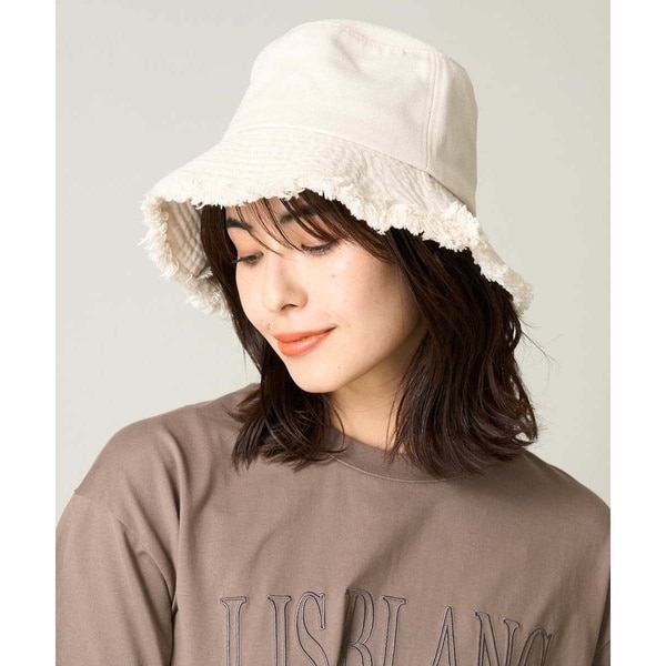 【専用】WIND AND SEA × BRIEFING バケットハット ベージュ BRIEFING × WIND AND SEA ブリーフィング ウィンダンシー