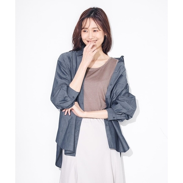 【前後2WAY】ラメタンクトップ