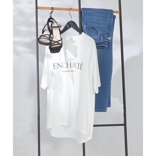 なめらかコットン100％】香水瓶プリントTシャツ | クチュールブローチ