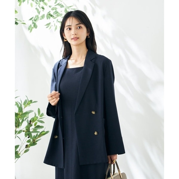 接触冷感/UVカット/イージーケア/雑誌InRed(宝島社)5月号掲載】麻調W