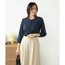 ハートネックチュニックカットソー