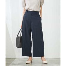 アー・ヴェ・ヴェ(a.v.v)の【洗える/イージーケア/UVカット/接触冷感/吸水速乾】サマーストレッチクロップドパンツ