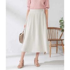 アー・ヴェ・ヴェ(a.v.v)の【洗える】ドライタッチフレアスカート