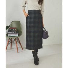 アー・ヴェ・ヴェ(a.v.v)のラメチェックナロースカート