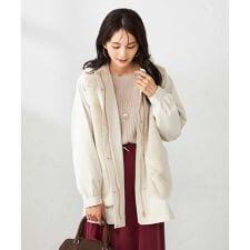 アー・ヴェ・ヴェ(a.v.v)の【マルチウェイ】ライナー付フーテッドブルゾン